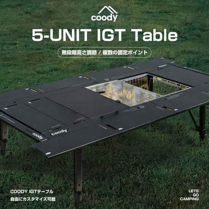 coody 5ユニットIGTテーブル