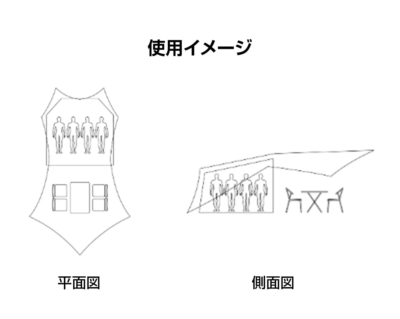 coody エアテント HAVENA